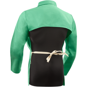 Steiner Industries 1033 Flame Retardant Cotton Clothing Cape Sleeves With 19" Bib (Pack of 1)